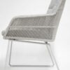 4 Seasons Outdoor Valencia dining chair frozen detail
