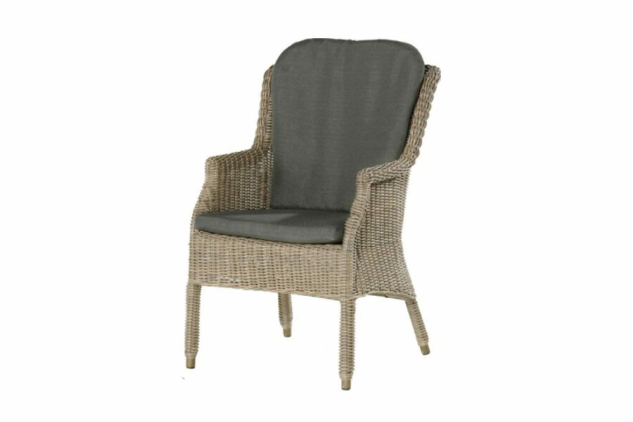 4 Seasons Outdoor Del mar dining chair, pure