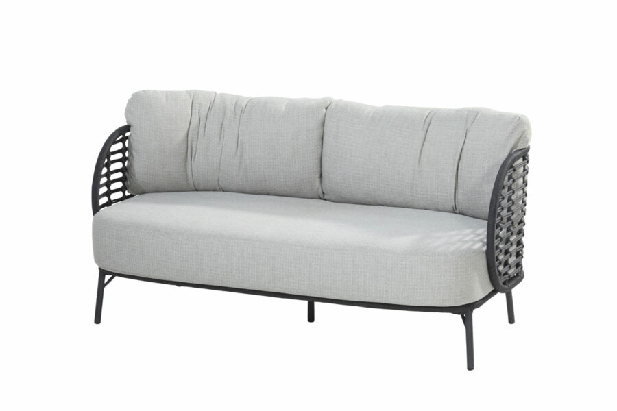 4 Seasons Outdoor Fabrice living-bench 2.5-seaters Antracite