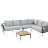 4 Seasons Outdoor Figaro hoekbank XL met tafel