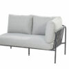 4 Seasons Outdoor Figaro modular 2-seater left with 4 cushions