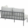 4 Seasons Outdoor Figaro modular 2-seater left with 4 cushions