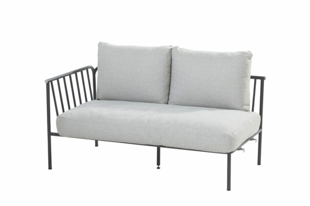 4 Seasons Outdoor Figaro modular 2-seater right with 3 cushions