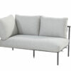 4 Seasons Outdoor Figaro modular 2-seater right with 4 cushions