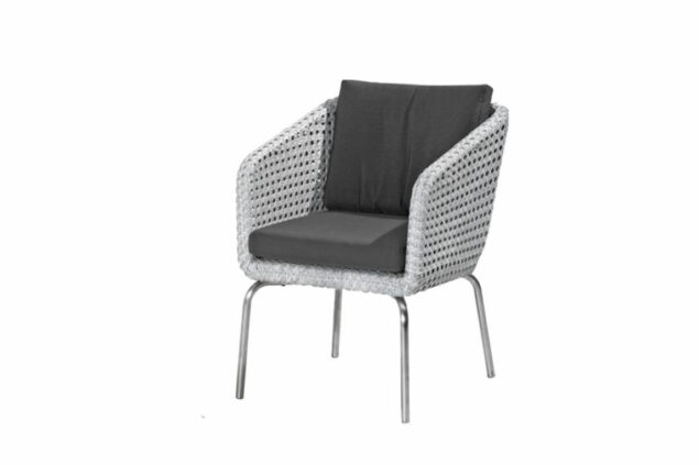 4 Seasons Outdoor Luton dining chair, pearl