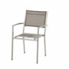 4 Seasons Outdoor Plaza stackable chair mocca