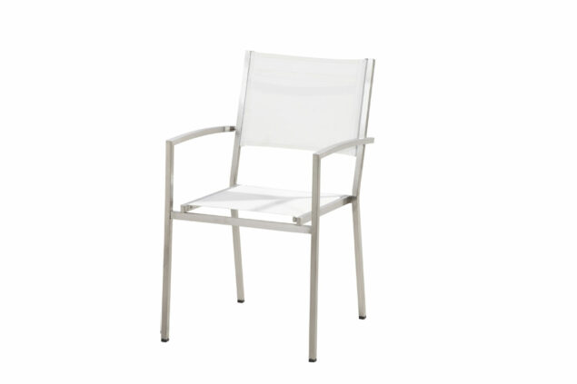 4 Seasons Outdoor | Plaza stackable chair, white