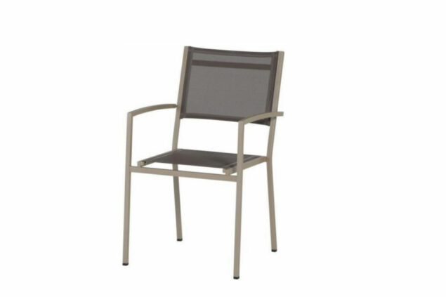 4 Seasons Outdoor | Plaza stapelbare stoel taupe Showroommodel