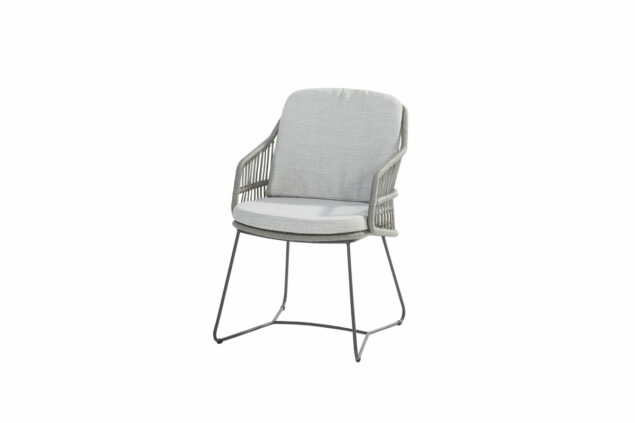 4 Seasons Outdoor Sempre dining chair antraciet Silver Grey SALE