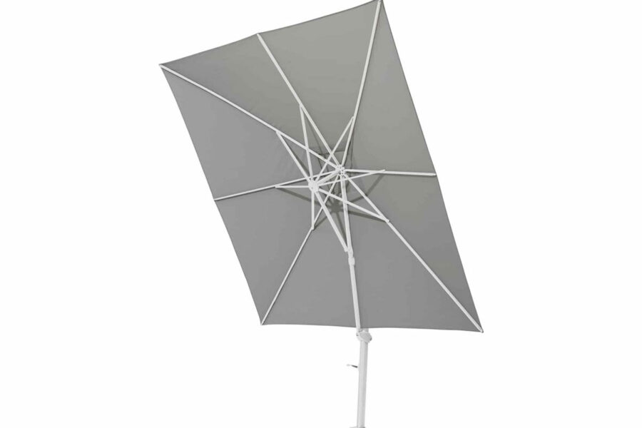 4 Seasons Outdoor Siesta 300x300 parasol Charcoal wit frame