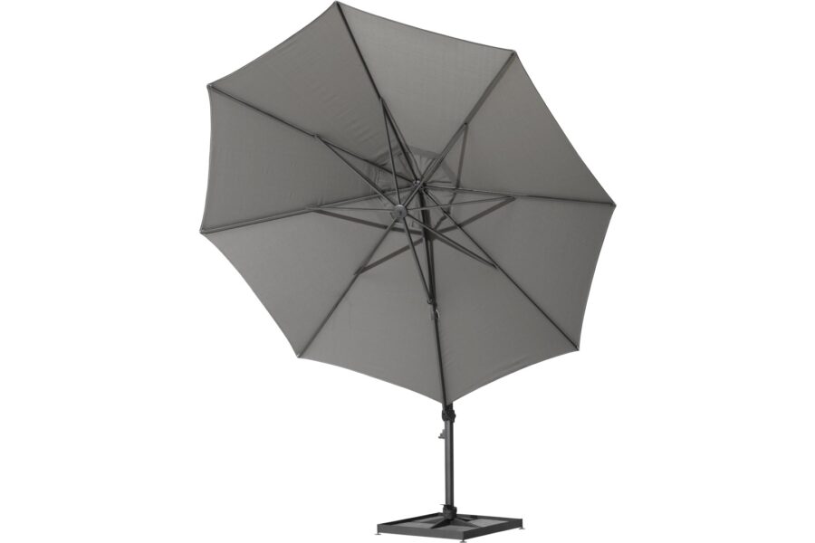 4 Seasons Outdoor Siesta parasol rond 350 cm charcoal