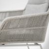 4 Seasons Outdoor Valencia dining chair frozen detail
