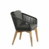 4SO Santander Dining Chair Black van 4 seasons outdoor