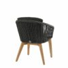 4SO Santander Dining Chair Black van 4 seasons outdoor