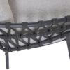 4 Seasons Outdoor Calpi low dining chair detail