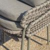 4 Seasons Outdoor Jura stapelbare dining chair olijfgroen detail
