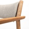 4 Seasons Outdoor Levi stapelbare stoel teak detail