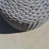 4 Seasons Outdoor Muffin rope Ø 40 cm (H42) mid grey detail