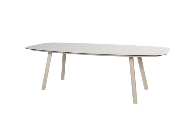 Taste by 4 Seasons Manolo tuintafel latte met geprint keramisch blad 240 x 103 cm