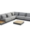 4 Seasons Outdoor Ibiza platform hoekbank met loungetafel