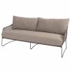 4 Seasons Outdoor Moretti 3-zits loungebank terre