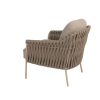 4 Seasons Outdoor Comino low dining chair latte - detail