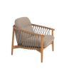 4 Seasons Outdoor Nora loungestoel naturel teak