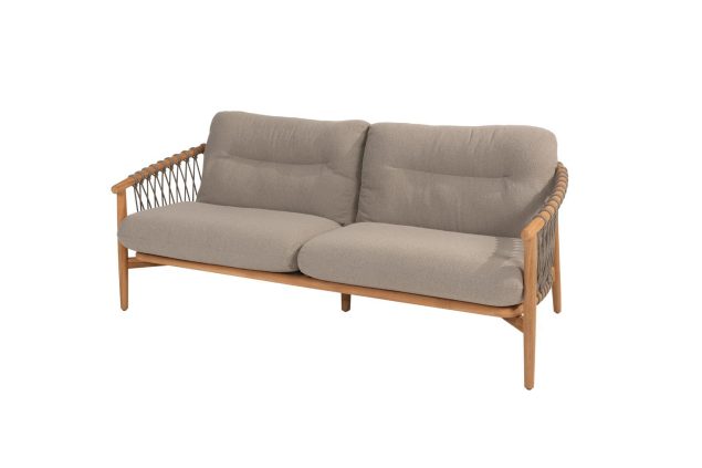 4 Seasons Outdoor Nora 3-zits loungebank naturel teak