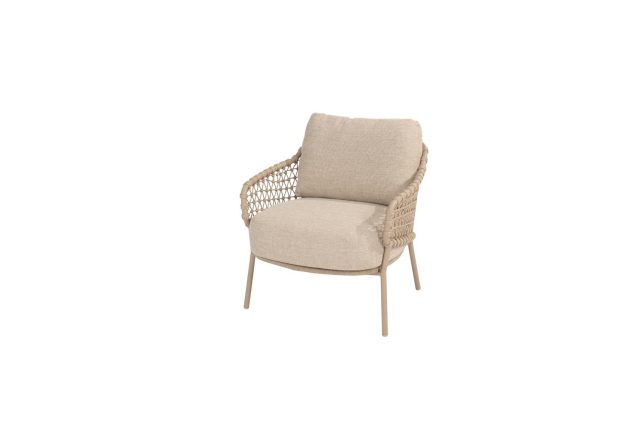 4 Seasons Outdoor Sardinia low dining chair latte