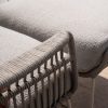 4 Seasons Outdoor Botanic lounge set with footstool detail