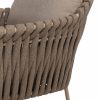 4 Seasons Outdoor Comino low dining chair latte - detail