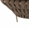 4 Seasons Outdoor Comino low dining chair latte - detail