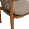 4 Seasons Outdoor Nora dining chair naturel teak -detail