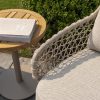 4 Seasons Outdoor Sardinia bistro set latte met Volta tafel - detail