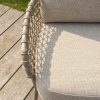 4 Seasons Outdoor Sardinia low dining chair latte - detail