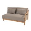 4 Seasons Outdoor Marie modulaire 2.5-zits loungebank met armleuning links