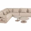 4 Seasons Outdoor Metropolitan loungeset latte met Boaz tafels