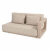 4 Seasons Outdoor Metropolitan 2,5-zits loungebank latte met armleuning links