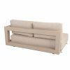 4 Seasons Outdoor Metropolitan 2,5-zits loungebank latte met armleuning links