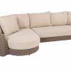 4 Seasons Outdoor Maxime chaise loungeset terre