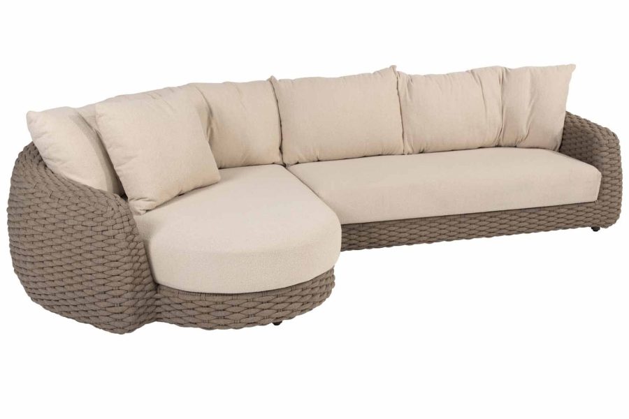 4 Seasons Outdoor Maxime chaise loungeset terre