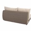 4 Seasons Outdoor Maxime 2-zits loungebank met armleuning links, inclusief 3 kussens