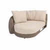 4 Seasons Outdoor Maxime modulair chaise lounge element terre inclusief 2 kussens en een pillow