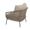 4 Seasons Outdoor Jura loungestoel olijfgroen