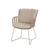 4 Seasons Outdoor Fabrice dining chair latte