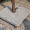 4 Seasons Outdoor Granieten voet 90 kg met 4 wielen