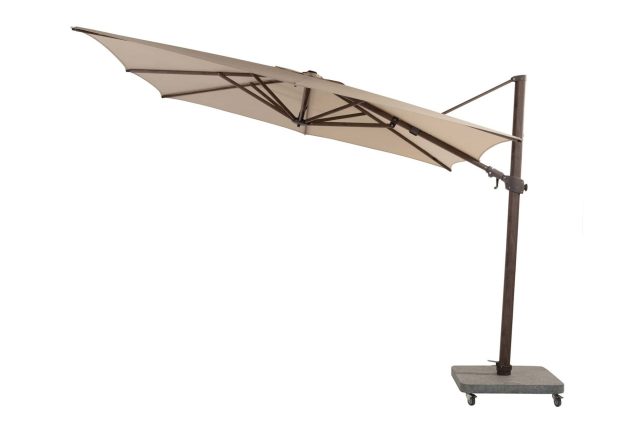 4 Seasons Outdoor Siesta PREMIUM 300 x 300 cm parasol Beach, Wegné frame