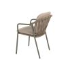 Taste by 4 Seasons stapelbare Manitoba dining chair olijfgroen