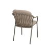 Taste by 4 Seasons stapelbare Manitoba dining chair olijfgroen