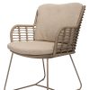 4 Seasons Outdoor Fabrice dining chair latte -detail